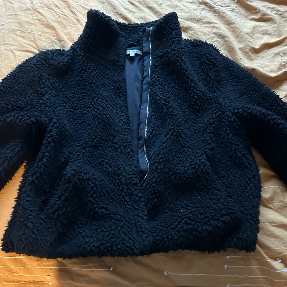 PACSUN Sherpa/teddy coat